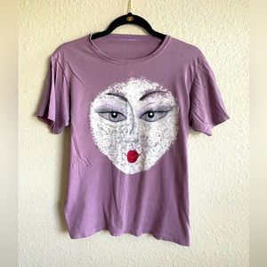 Vintage Mauve Geisha Shirt